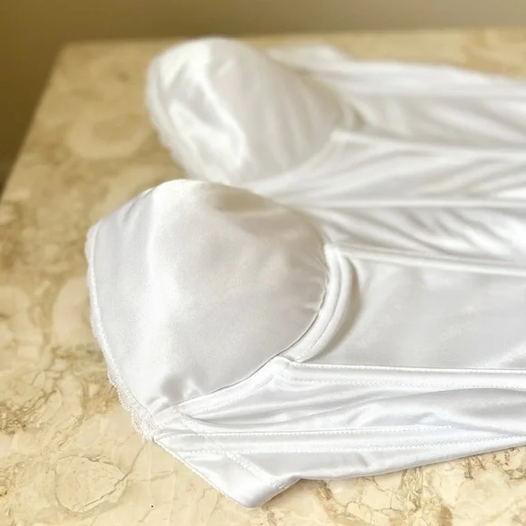 Va Bien 36 C Strapless Bridal Corset Multi Hook Customizable Shaping Long Torso - Picture 4 of 15